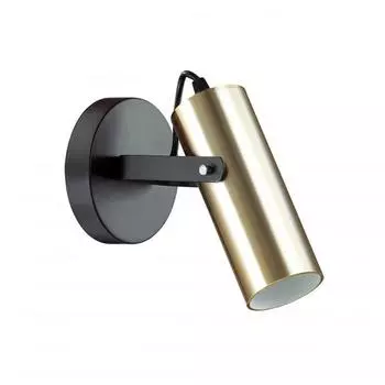 Бра Claire 3714/1W, цвет золото/чёрный