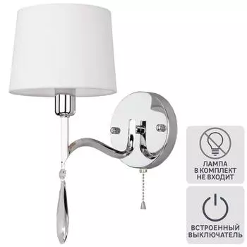 Бра Eurosvet Madera 10093/1, цвет хром