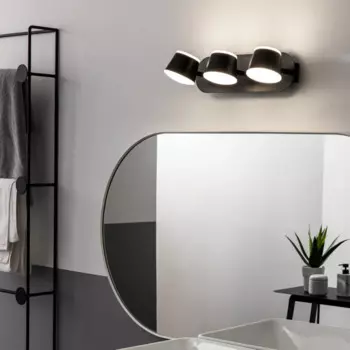 Светильник уличный настенный светодиодный Inspire Nikea 12 Вт IP44 цвет черный накладной