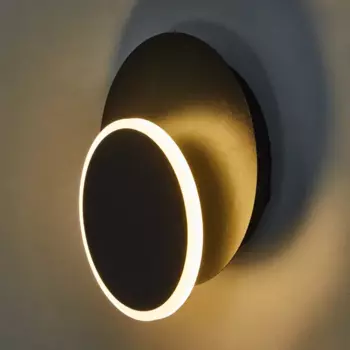 Бра светодиодный Lumion Ledio Devin 5627/9WL нейтральный белый свет, цвет черный