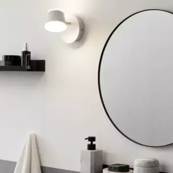 Бра светодиодный влагозащищенный Inspire Nikea 4 Вт нейтральный белый свет цвет белый