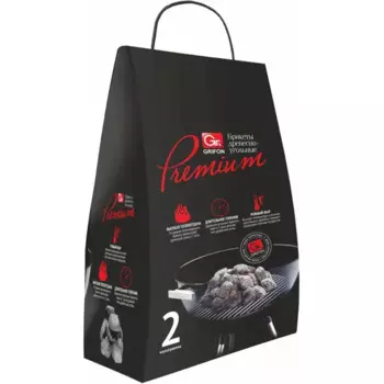 Брикет топливный древесноугольный 2 кг