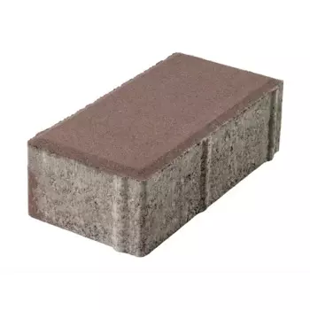 Брусчатка 100x200x60 мм коричневый