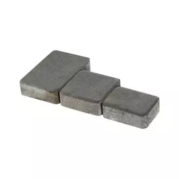 Брусчатка Старый город ППК 120x80x40 мм цвет черный