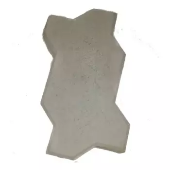 Брусчатка "Волна" 220x110x45 мм цвет серый