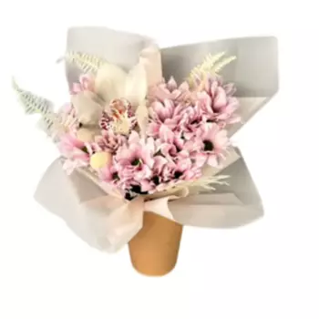 Букет Хризантема, орхидея