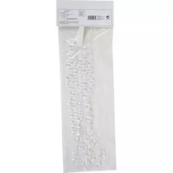 Бусы пластиковые прозрачные 1.6 м