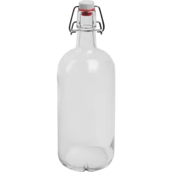 Бутылка с бугельным замком Litva-2 1 л, бесцветный
