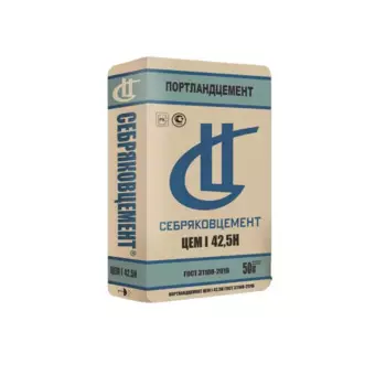 Цемент M500 ЦЕМ I 42.5 Н 50 кг
