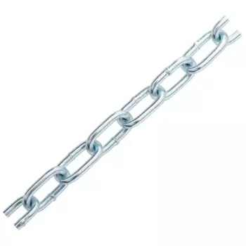 Цепь Standers оцинкованная сталь короткое звено 4 мм 10 м/уп.