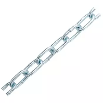 Цепь Standers оцинкованная сталь короткое звено 4 мм 5 м/уп.
