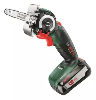 Цепная мини-пила аккумуляторная Bosch AdvancedCut 18, 06033D5101, 18 В Li-ion 2.5 Ач