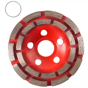 Чашка алмазная двухрядная по бетону Rage by Vira Eco 100x22.2 мм