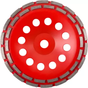 Чашка алмазная двухрядная по бетону Vira 592037 230x22.2 мм