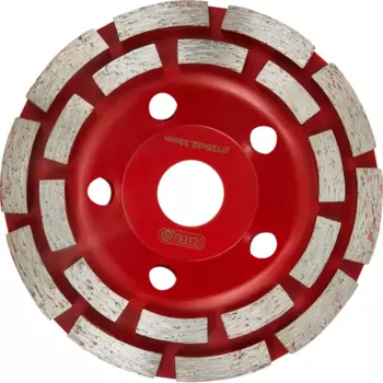 Чашка алмазная двухрядная Спец 125x22.2 мм