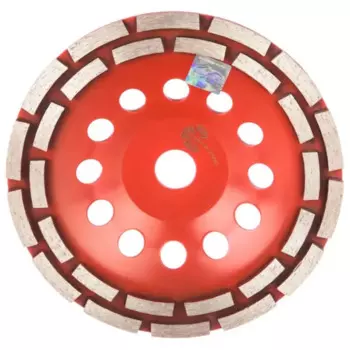 Чашка алмазная двухрядная Trio-Diamond 180x22.2 мм