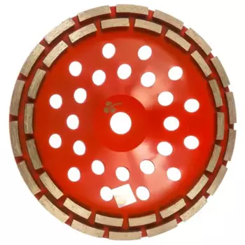 Чашка алмазная двухрядная Trio-Diamond 230x22.2 мм