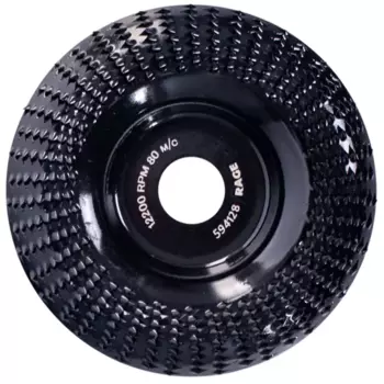 Чашка шлифовальная обдирочная коническая по дереву Rage by Vira 594128 125x22.2 мм