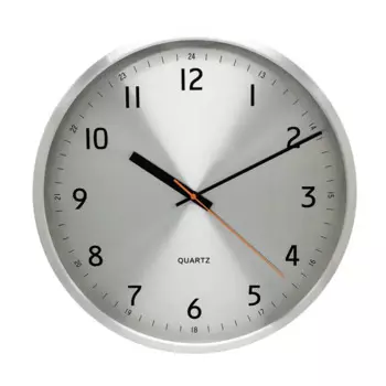 Часы настенные Dream River круглые металл цвет серебро бесшумные 40 см