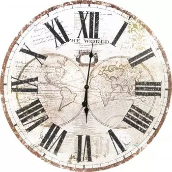 Часы настенные «Вокруг света» ø60 см