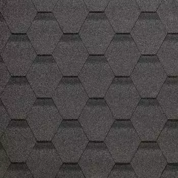 Черепица гибкая Docke Евразия серый 3 м²