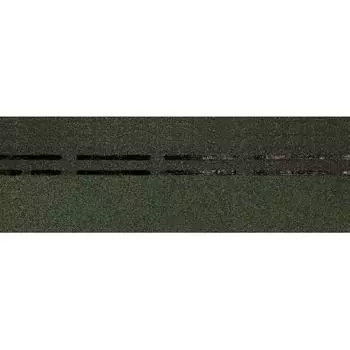 Коньково-карнизная черепица Dcke Pie Standart зелёный 22 м.п.