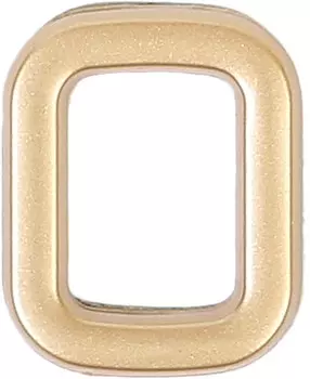 Цифра «0» самоклеящаяся 40x32 мм пластик цвет матовое золото