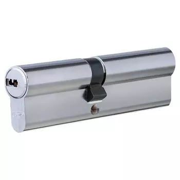 Цилиндр Abus 45х55 мм, ключ/ключ, цвет никель