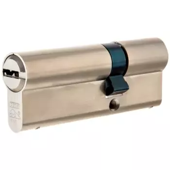 Цилиндр Abus D12 NIS 30x55 мм ключ/ключ цвет никель