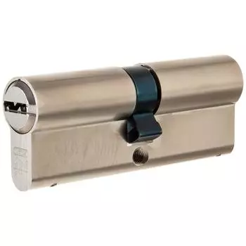 Цилиндр Abus D12 NIS 40x40 мм ключ/ключ цвет никель