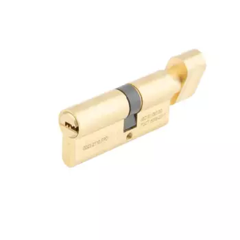 Цилиндр Apecs Pro 40x30 мм ключ/вертушка цвет золото