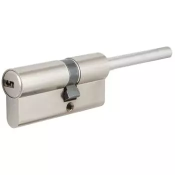 Цилиндр Cisa Astral ОА317-12.12, 35x10x25 мм, ключ/шток, цвет никель, без вертушки