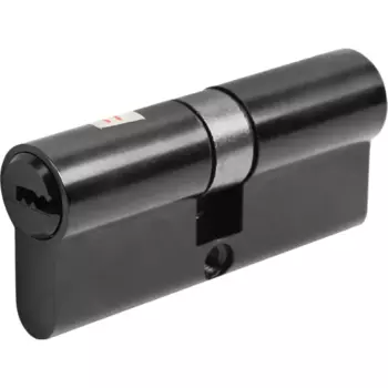 Цилиндр для замка с ключом 35x35 мм цвет черный