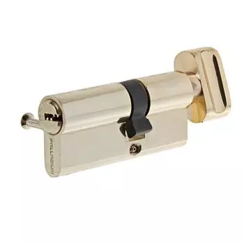 Цилиндр ключ/вертушка 30x40 золото, 2J07 PB