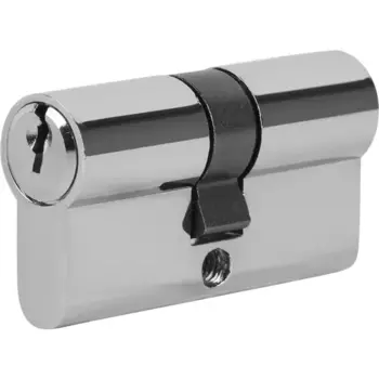 Цилиндр Нора-М Есо Z Л-60 30x30 мм ключ-ключ цвет хром