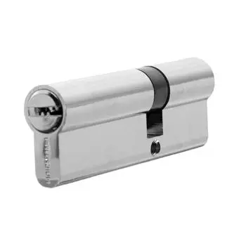 Цилиндр Palladium 90, 35x55 мм, ключ/ключ, цвет хром