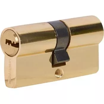 Цилиндр перфорированный Al 60 C PB ключ-ключ, золото