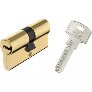 Цилиндр Standers TTAL1-3030GD, 30x30 мм, ключ/ключ, цвет латунь