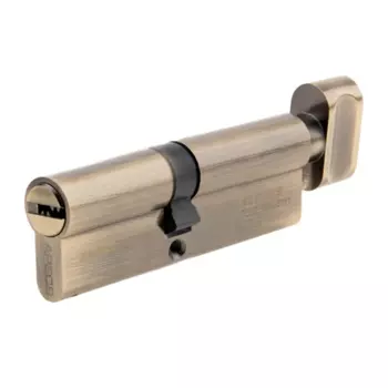 Цилиндровые механизмы Apecs Pro LM-90-C-AB 90 мм, ключ/вертушка, цвет бронза