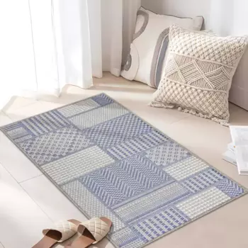 Циновка Дели 50x80 см полипропилен 84307_53111 цвет синий