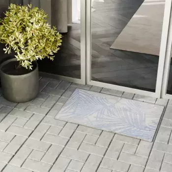 Циновка Дели 50x80 см полипропилен 84315_53111 цвет синий