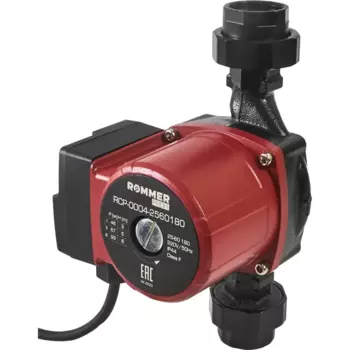 Циркуляционный насос Rommer Profi 25/6 180 мм с гайками 1 1/2"