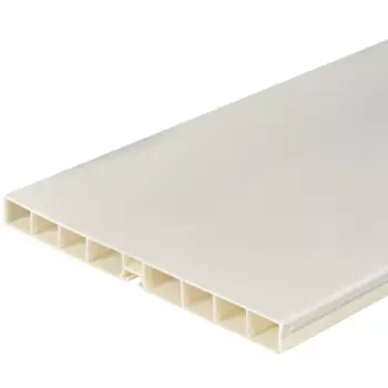 Цоколь для кухни Delinia 240x10 см ПВХ цвет белый