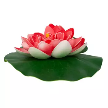 Цветок для водоема Ecotec Лотос пластик розовый 20 см