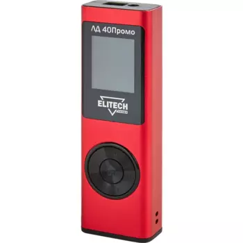 Дальномер лазерный Elitech ЛД40 с дальностью до 40 м