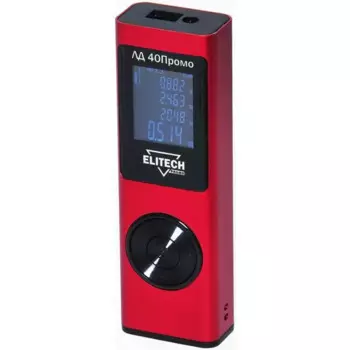 Дальномер лазерный Elitech ЛД40Л, 40 м
