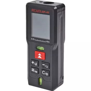 Дальномер лазерный Ресанта ДЛ-40 с дальностью до 40 м