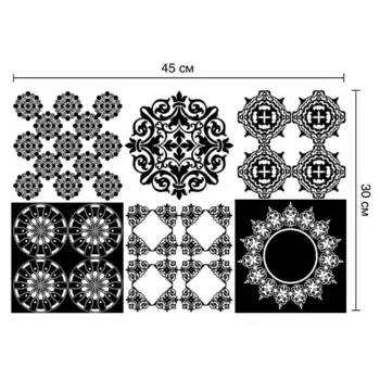 Deco-стикеры Арабеска 15x15 см