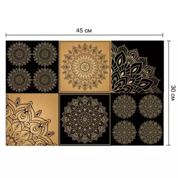 Deco-стикеры Голд 15x15 см