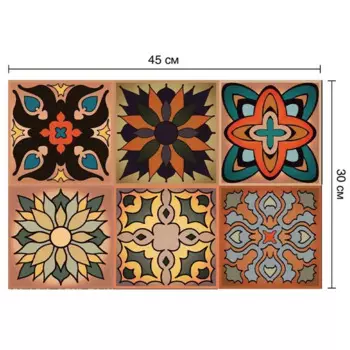 Deco-стикеры Кантри 15x15 см